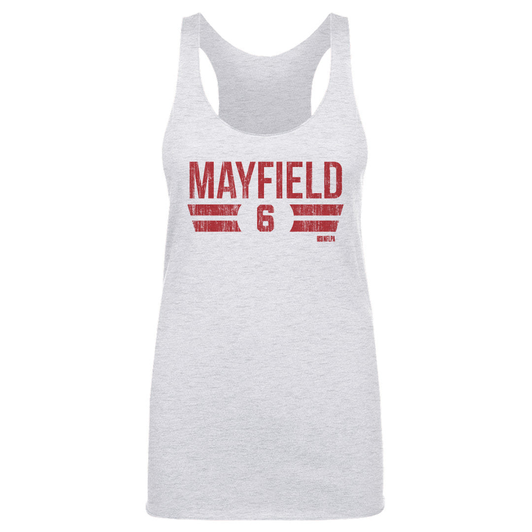 Baker Mayfield Women&#39;s Tank Top | 500 LEVEL