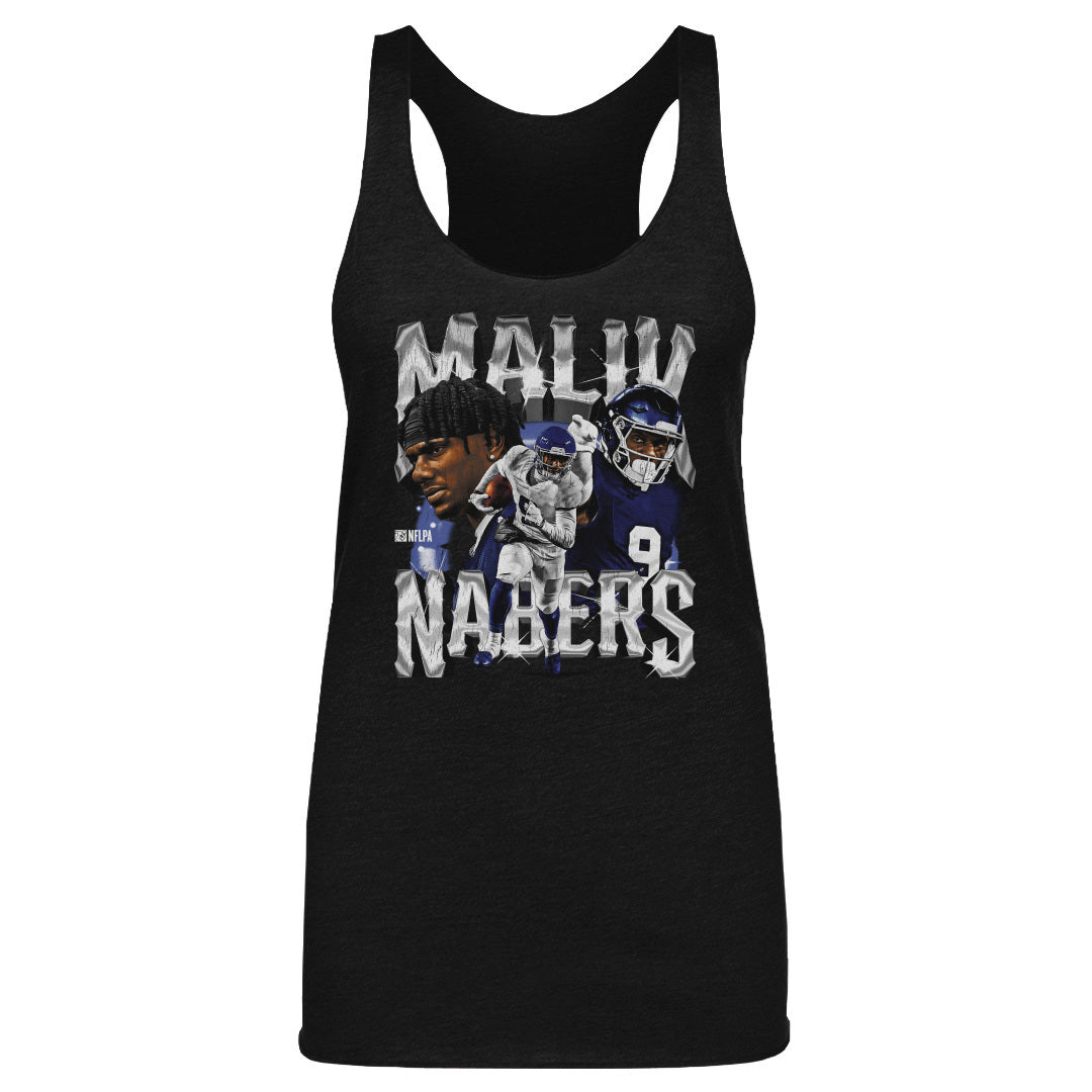 Malik Nabers Women&#39;s Tank Top | 500 LEVEL