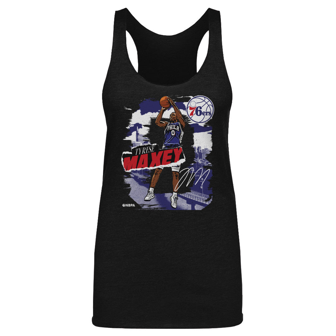 Tyrese Maxey Women&#39;s Tank Top | 500 LEVEL