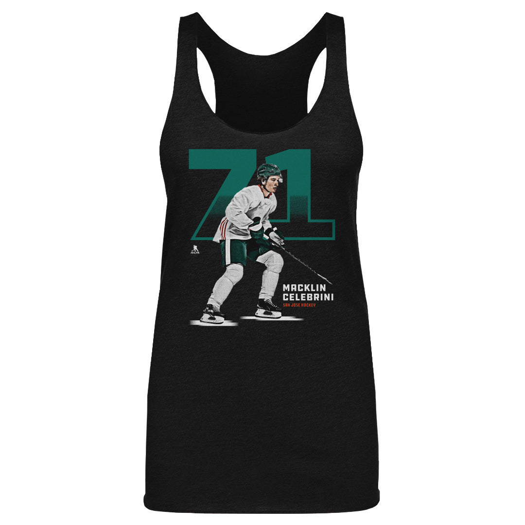 Macklin Celebrini Women&#39;s Tank Top | 500 LEVEL