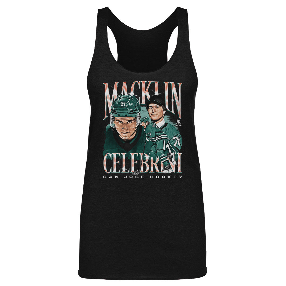 Macklin Celebrini Women&#39;s Tank Top | 500 LEVEL