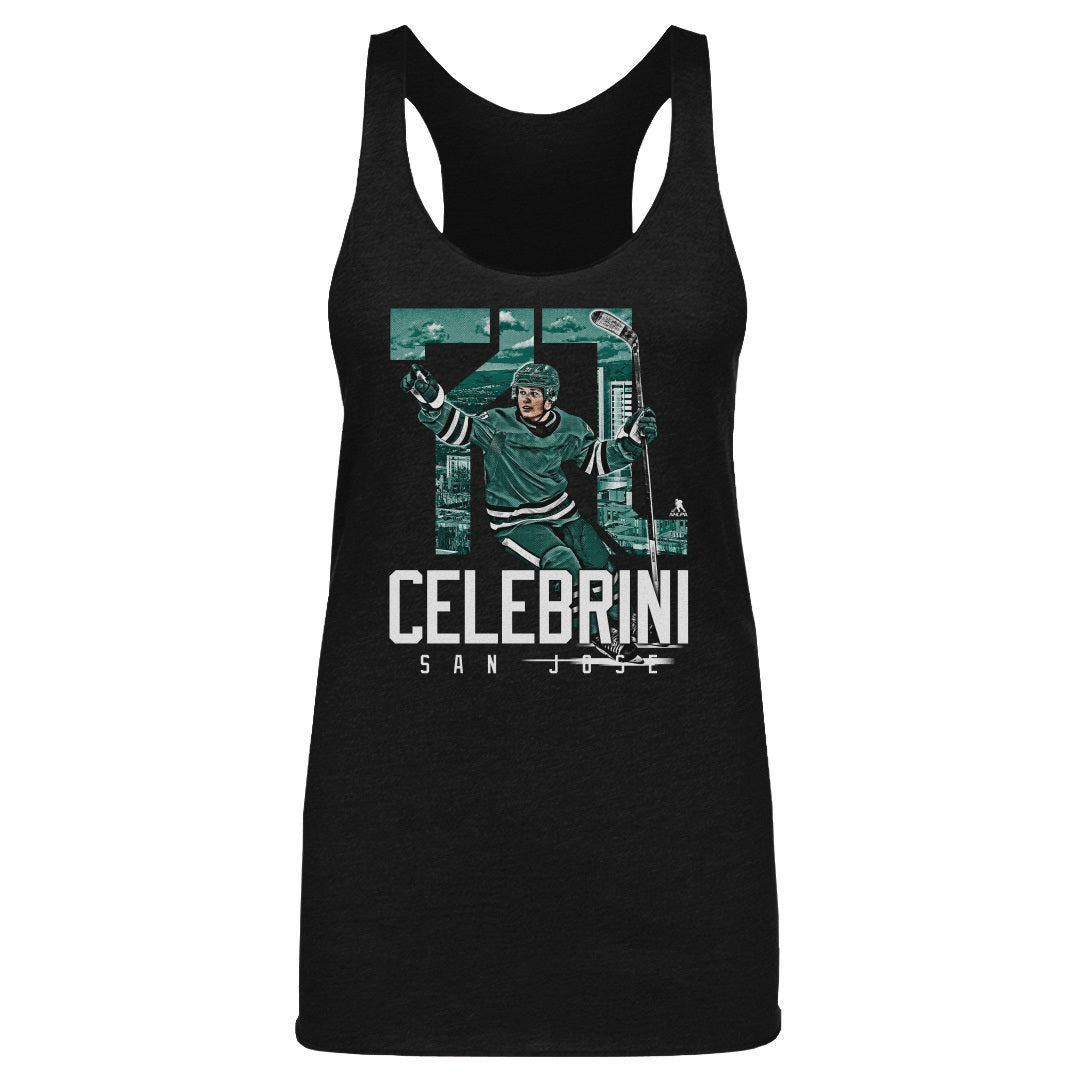 Macklin Celebrini Women&#39;s Tank Top | 500 LEVEL