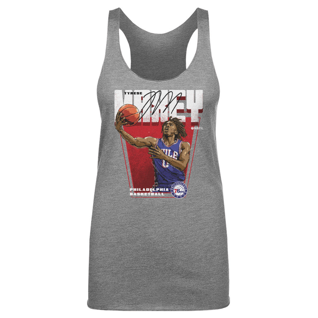 Tyrese Maxey Women&#39;s Tank Top | 500 LEVEL