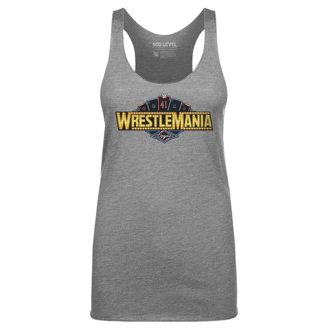 Wrestlemania Women&#39;s Tank Top | 500 LEVEL