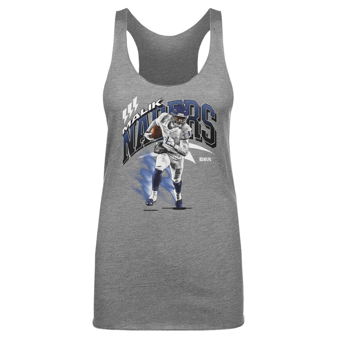 Malik Nabers Women&#39;s Tank Top | 500 LEVEL