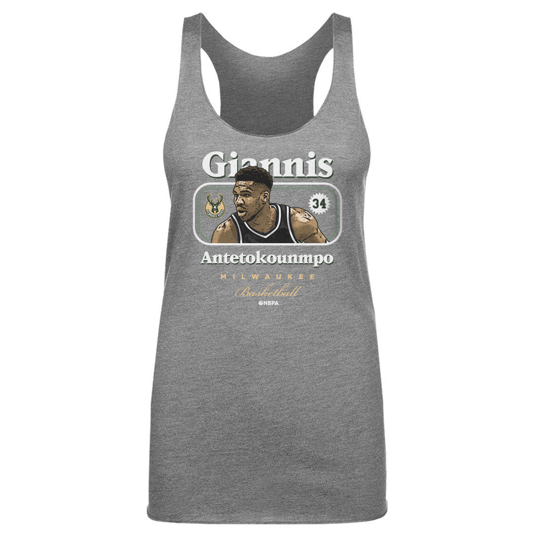 Giannis Antetokounmpo Women&#39;s Tank Top | 500 LEVEL