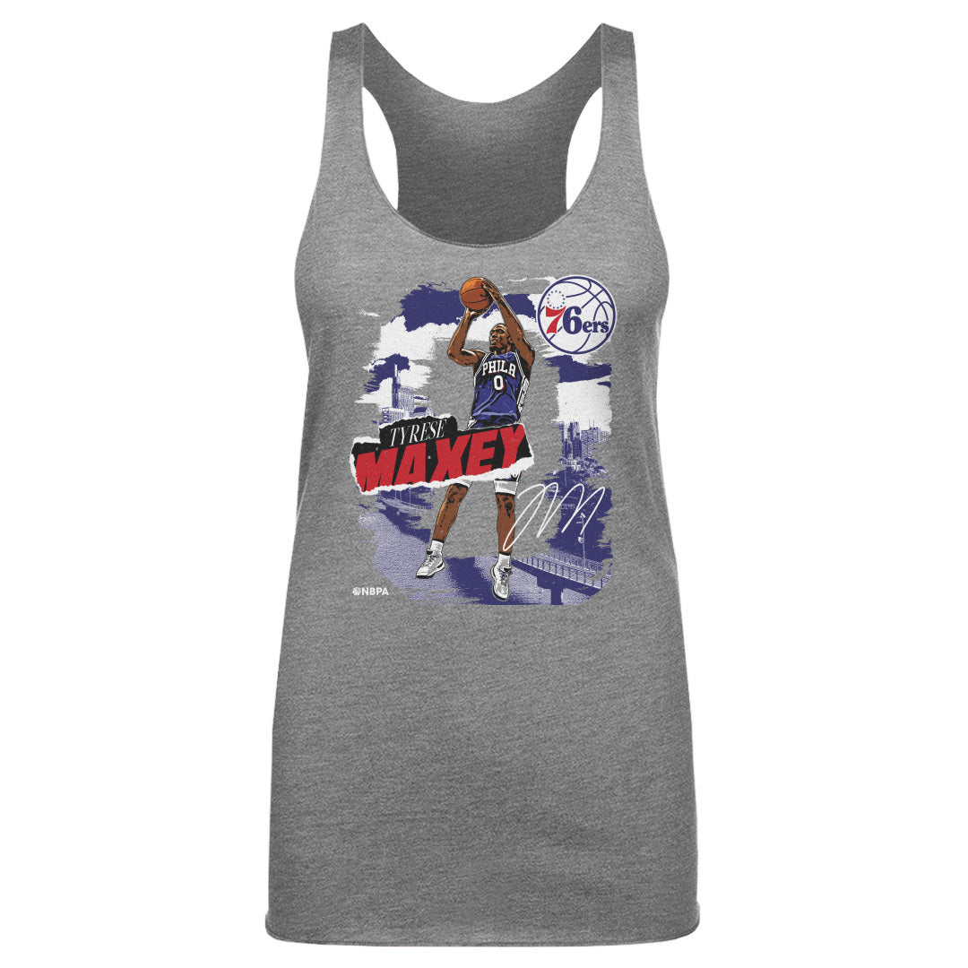 Tyrese Maxey Women&#39;s Tank Top | 500 LEVEL