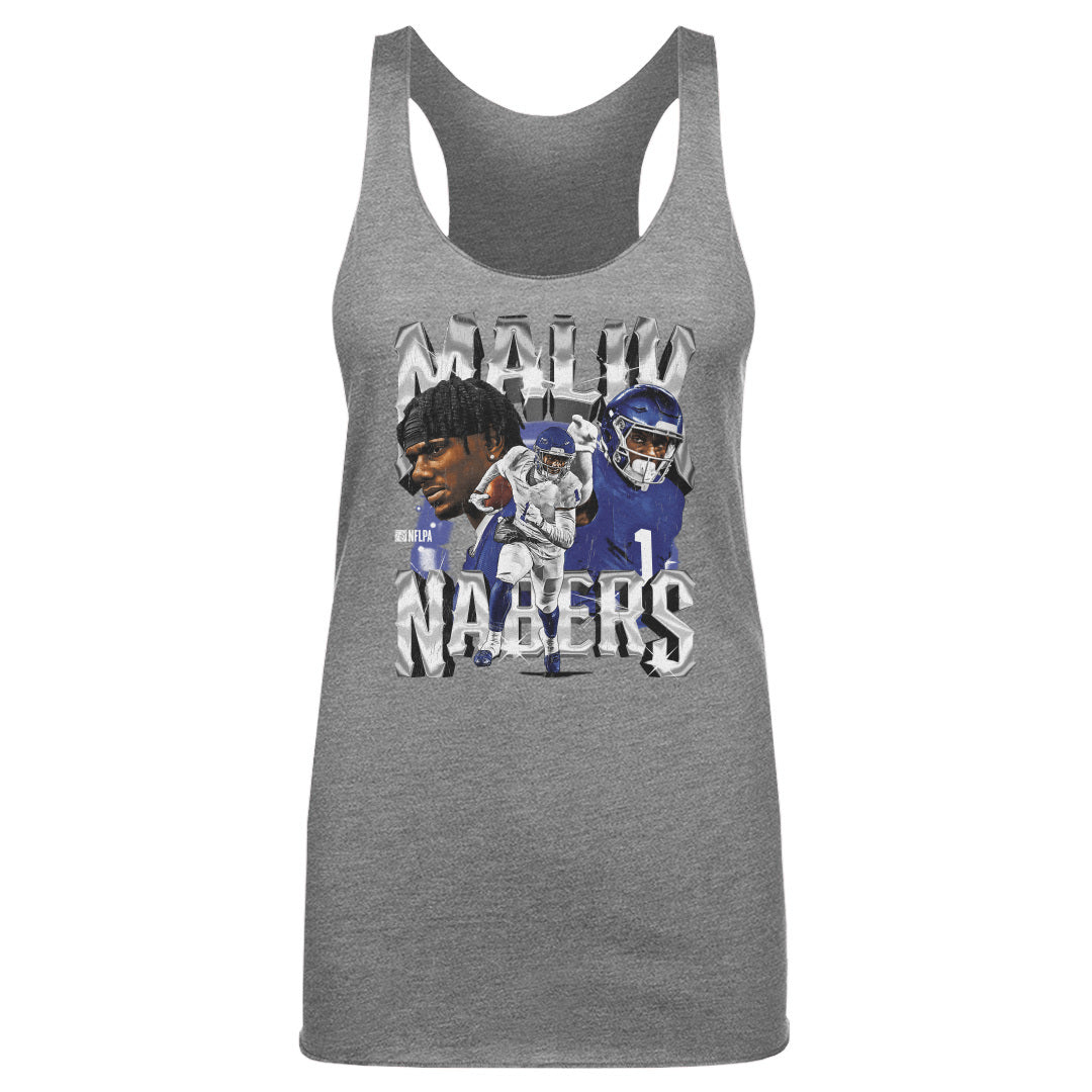 Malik Nabers Women&#39;s Tank Top | 500 LEVEL