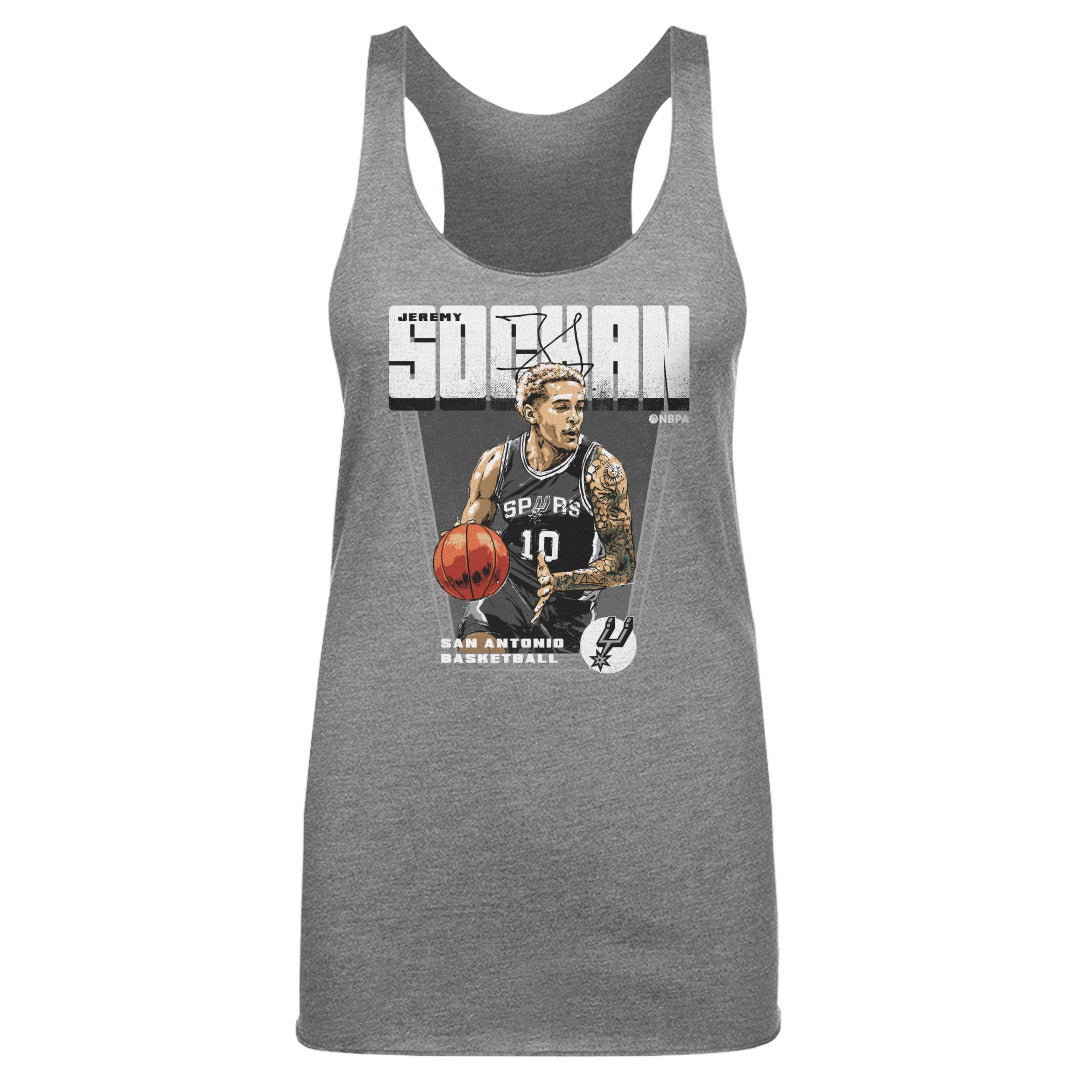 Jeremy Sochan Women&#39;s Tank Top | 500 LEVEL