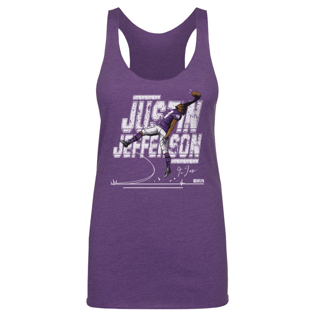 Justin Jefferson Women&#39;s Tank Top | 500 LEVEL