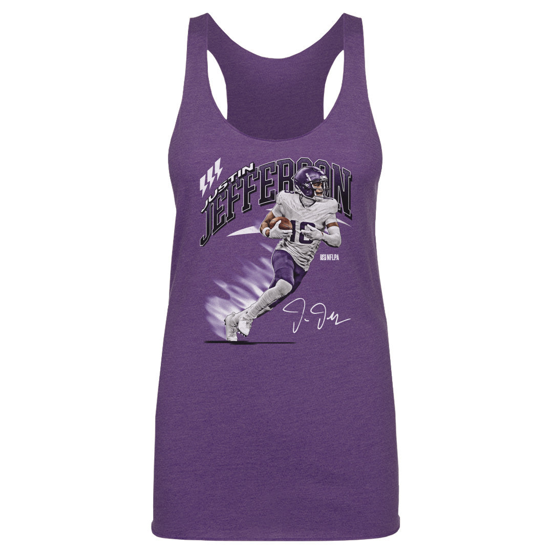 Justin Jefferson Women&#39;s Tank Top | 500 LEVEL