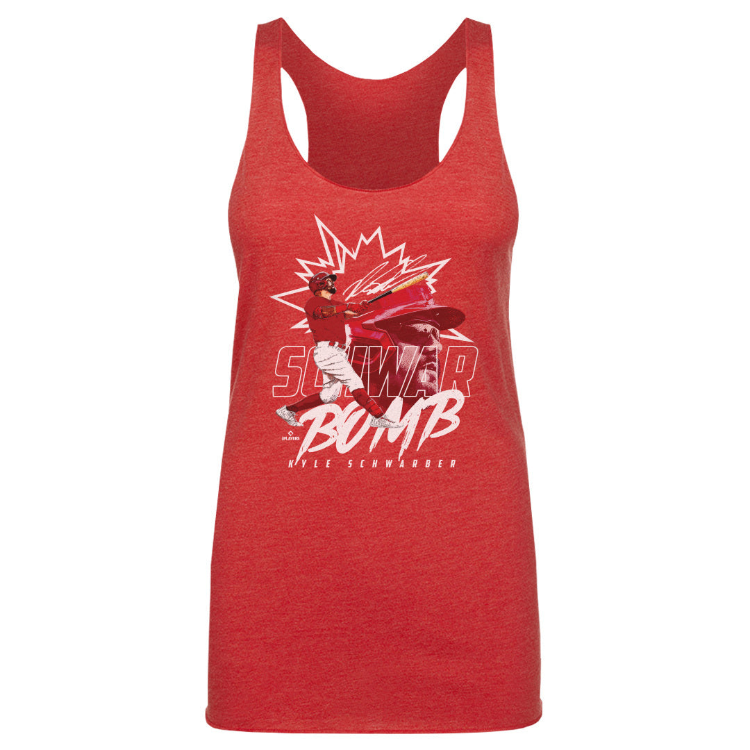 Kyle Schwarber Women&#39;s Tank Top | 500 LEVEL