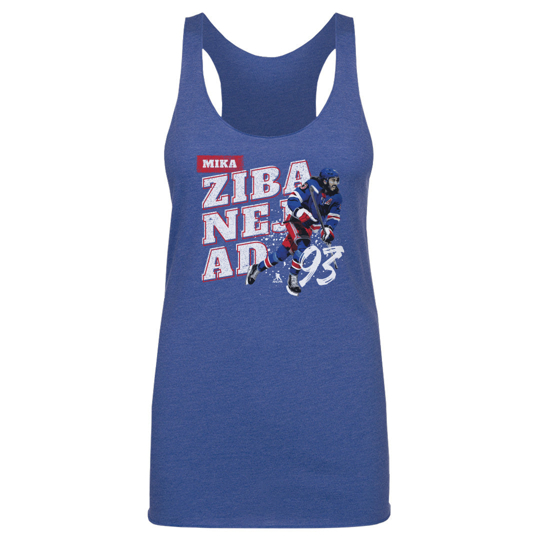 Mika Zibanejad Women&#39;s Tank Top | 500 LEVEL