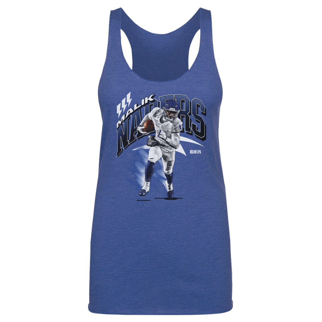 Malik Nabers Women&#39;s Tank Top | 500 LEVEL