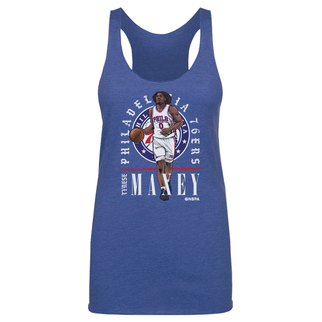 Tyrese Maxey Women&#39;s Tank Top | 500 LEVEL