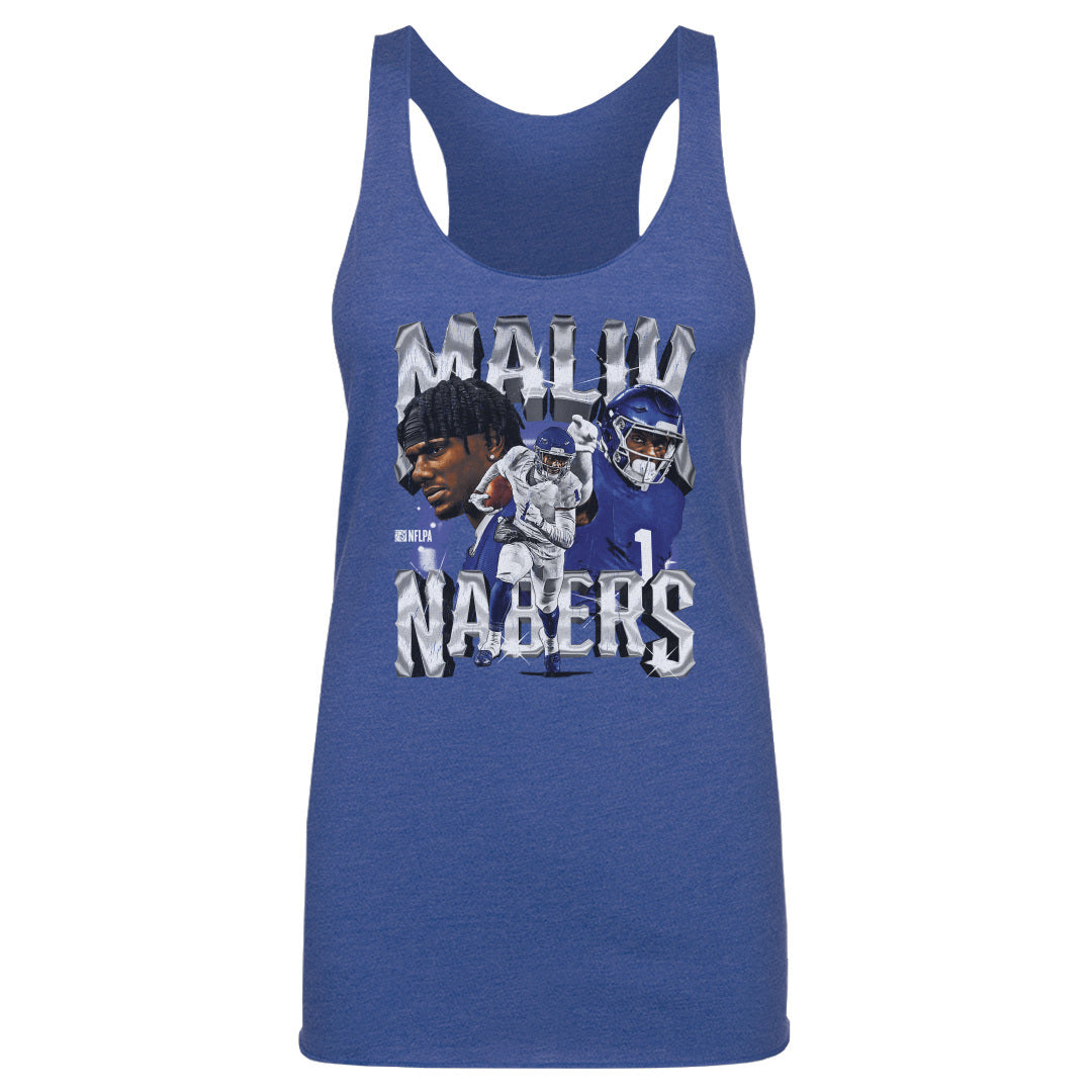 Malik Nabers Women&#39;s Tank Top | 500 LEVEL