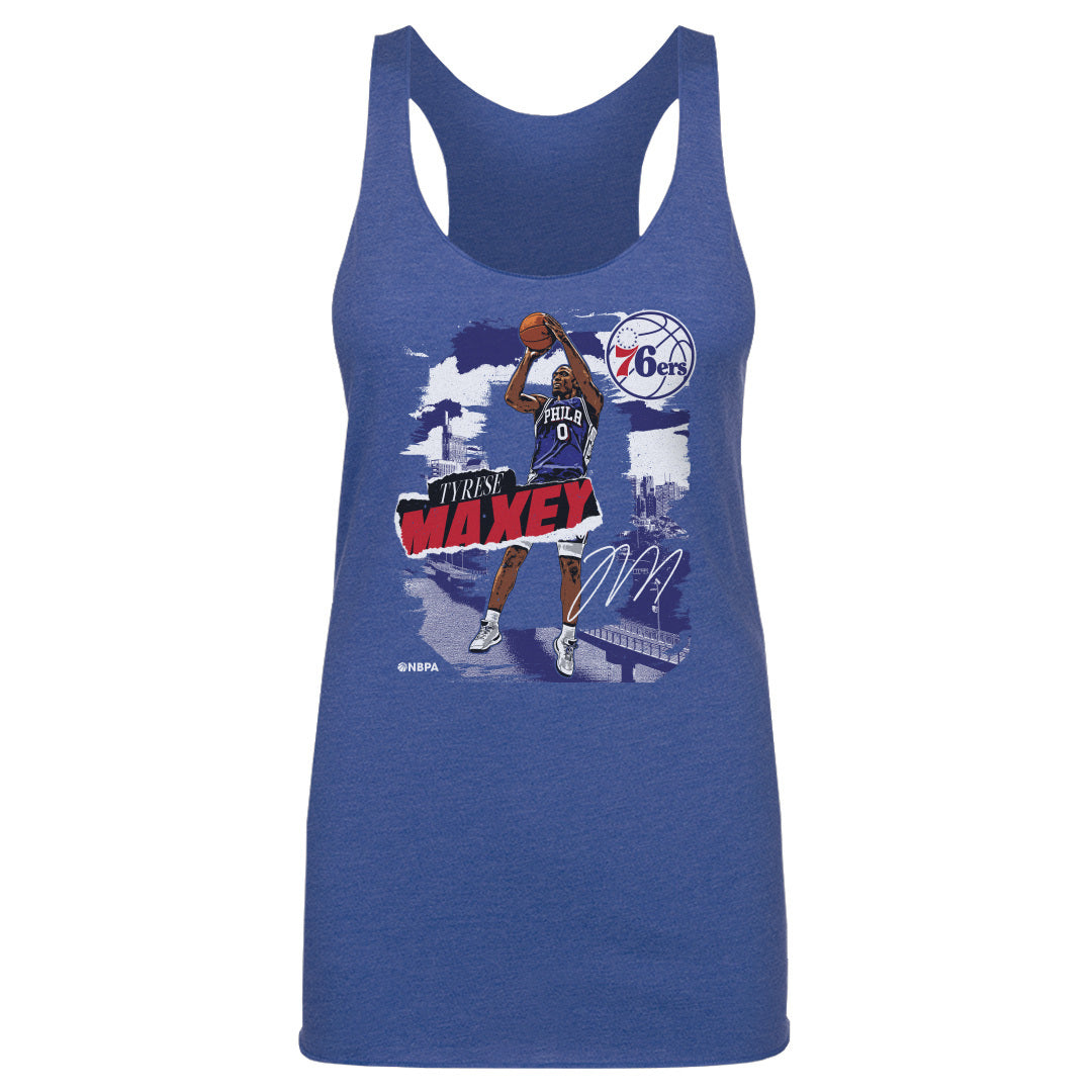 Tyrese Maxey Women&#39;s Tank Top | 500 LEVEL