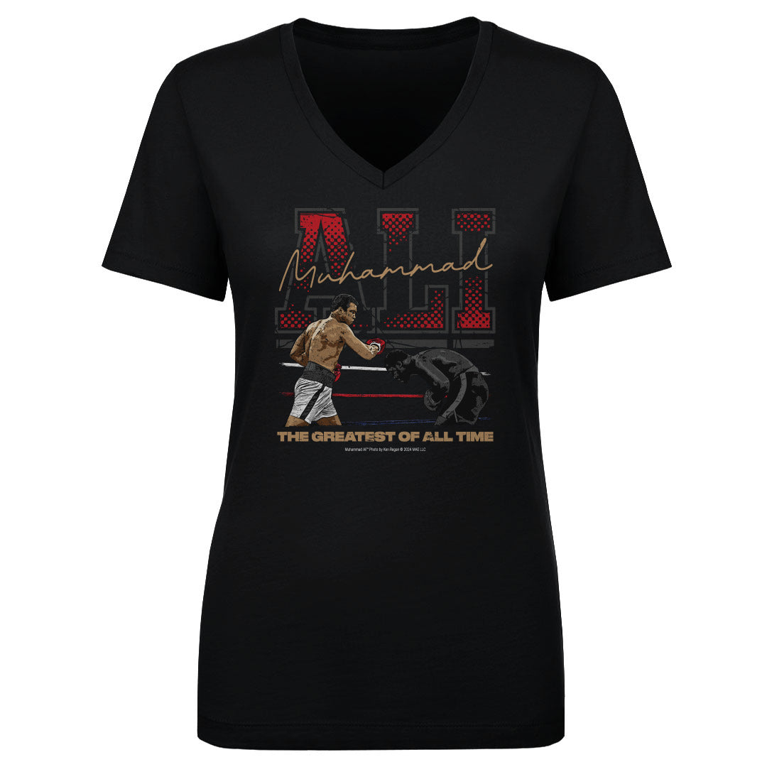 Muhammad Ali Women&#39;s V-Neck T-Shirt | 500 LEVEL