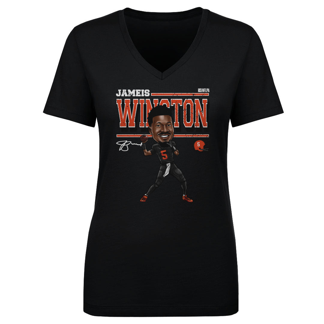 Jameis Winston Women&#39;s V-Neck T-Shirt | 500 LEVEL