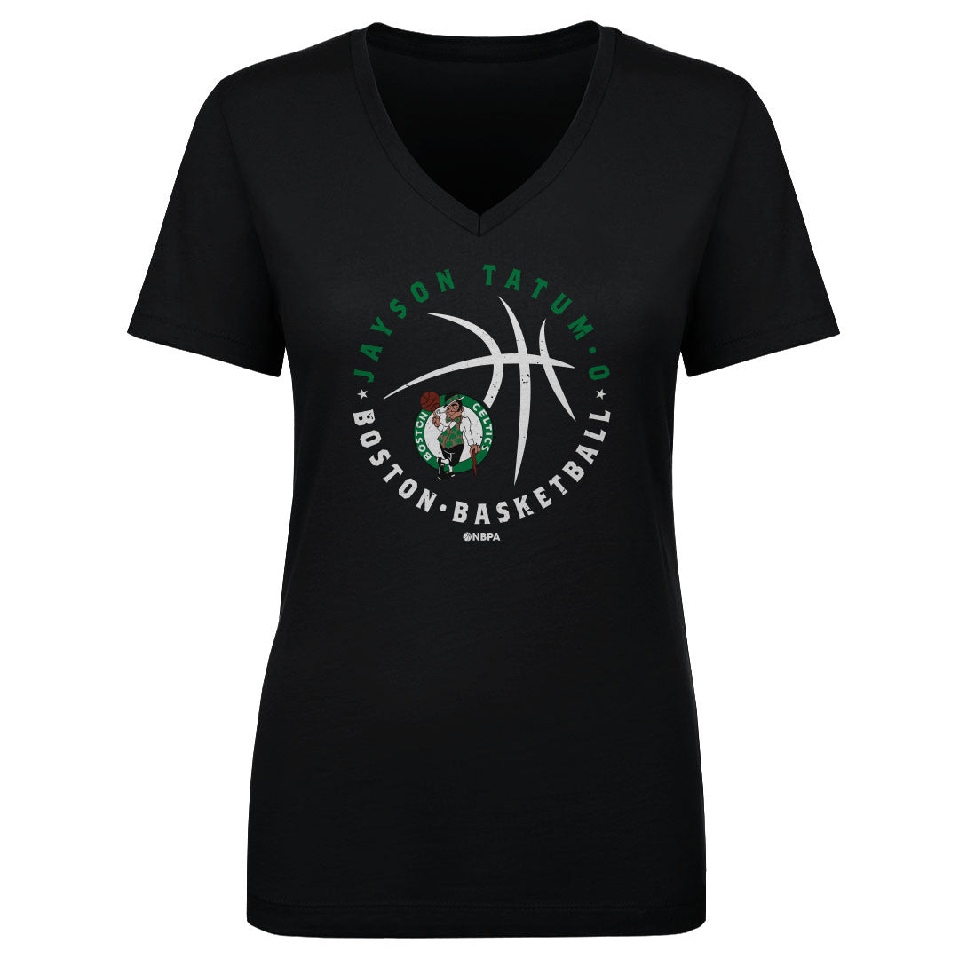 Jayson Tatum Women&#39;s V-Neck T-Shirt | 500 LEVEL