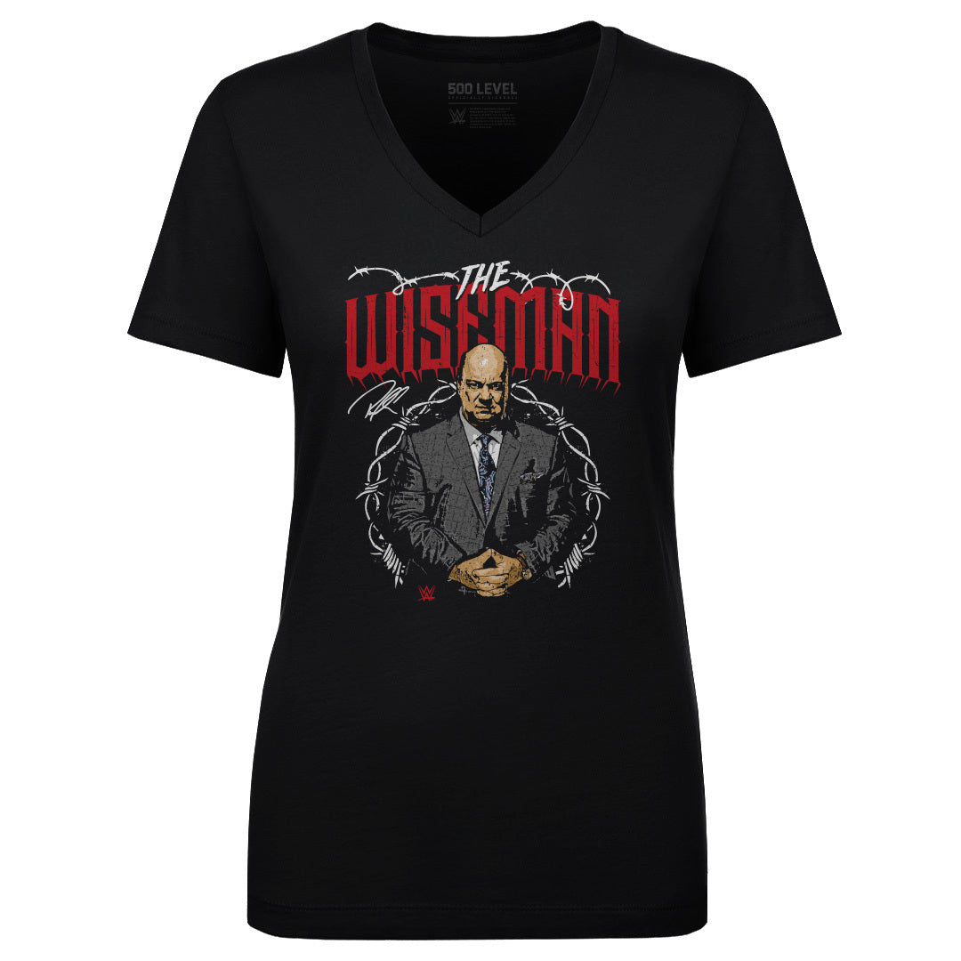 Paul Heyman Women&#39;s V-Neck T-Shirt | 500 LEVEL