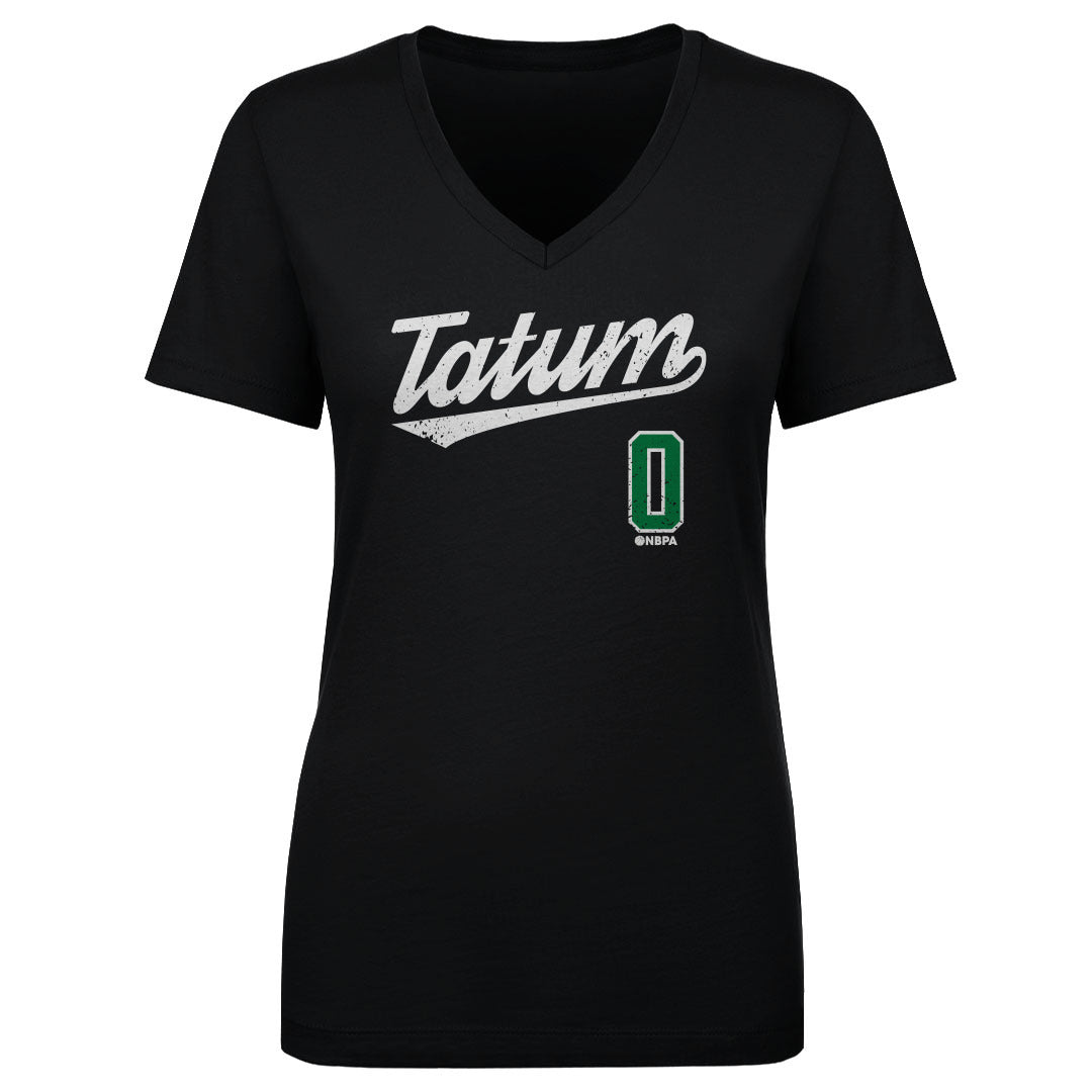 Jayson Tatum Women&#39;s V-Neck T-Shirt | 500 LEVEL