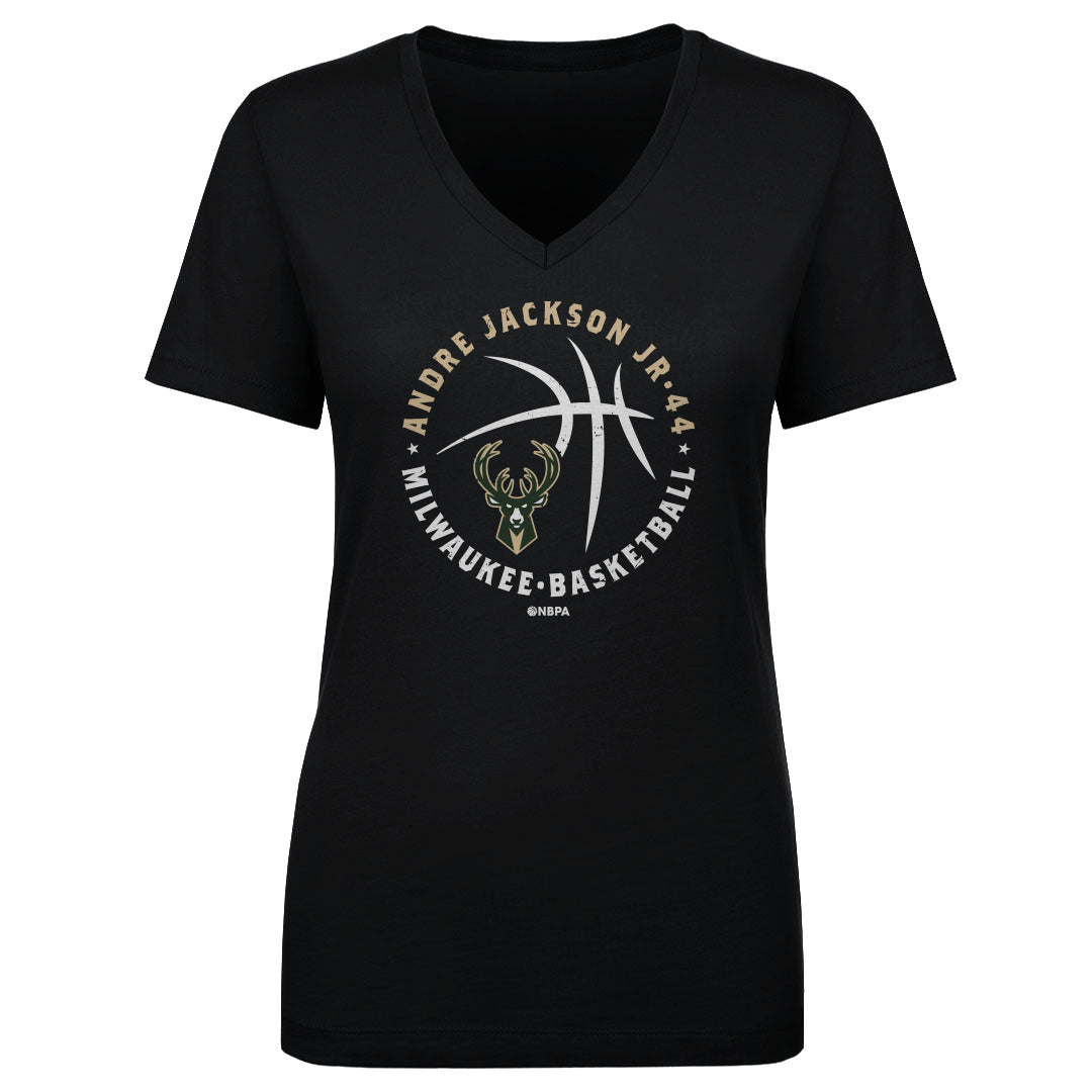 Andre Jackson Jr. Women&#39;s V-Neck T-Shirt | 500 LEVEL