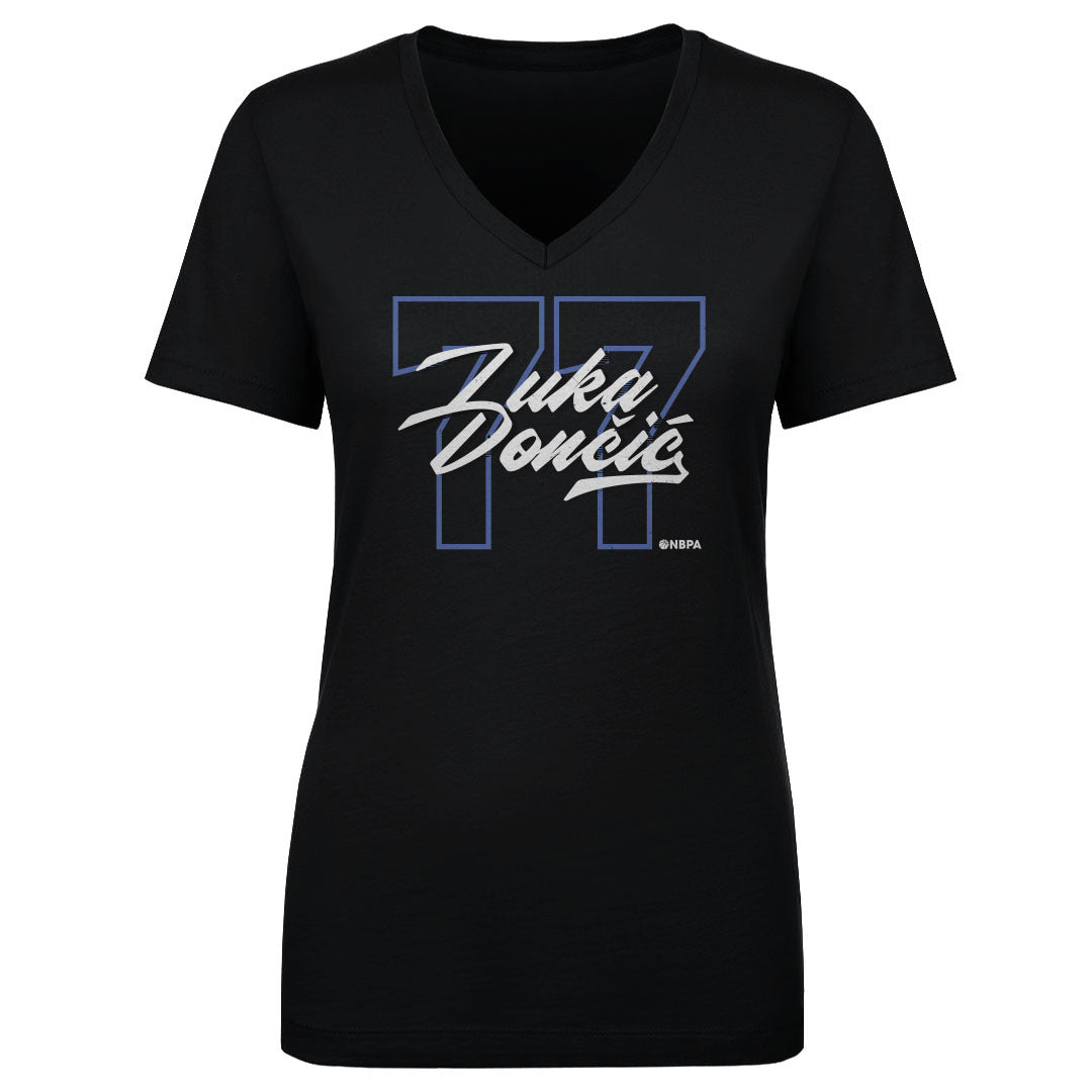 Luka Doncic Women&#39;s V-Neck T-Shirt | 500 LEVEL