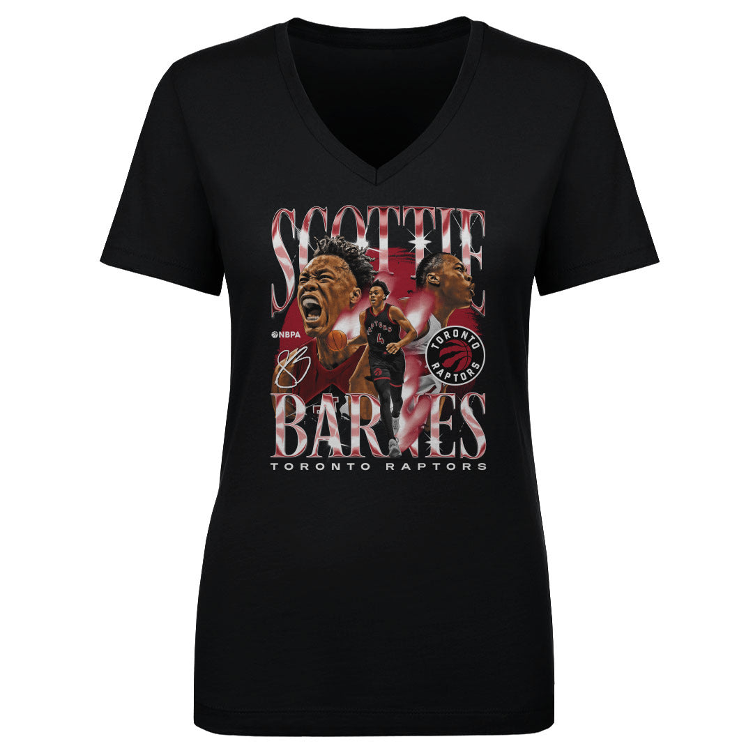 Scottie Barnes Women&#39;s V-Neck T-Shirt | 500 LEVEL