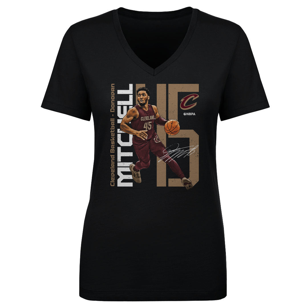 Donovan Mitchell Women&#39;s V-Neck T-Shirt | 500 LEVEL