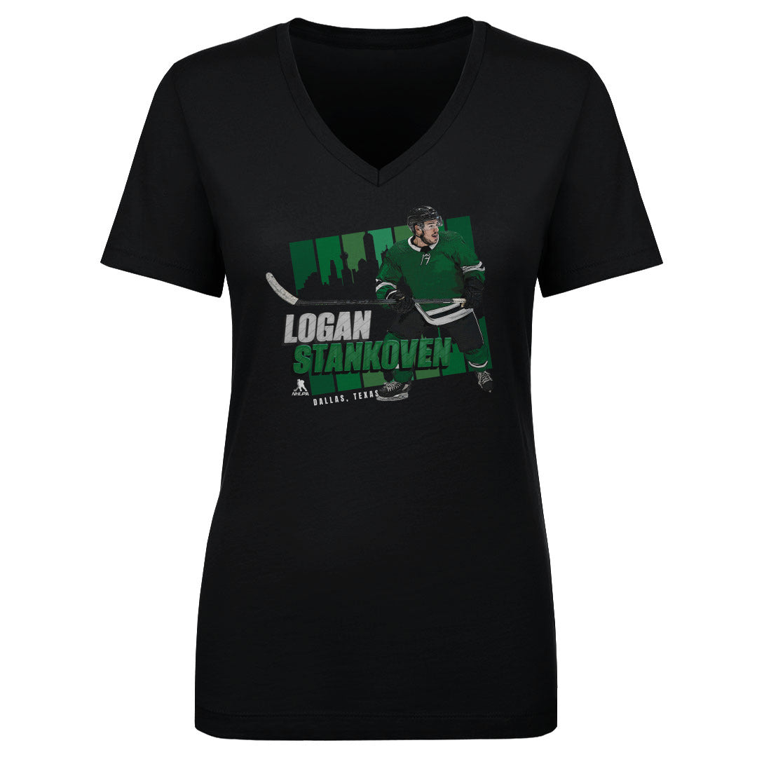 Logan Stankoven Women&#39;s V-Neck T-Shirt | 500 LEVEL