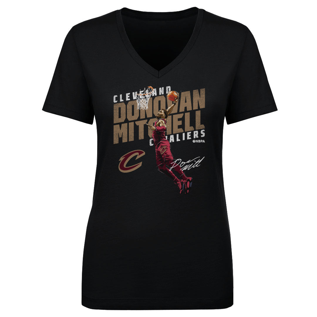 Donovan Mitchell Women&#39;s V-Neck T-Shirt | 500 LEVEL