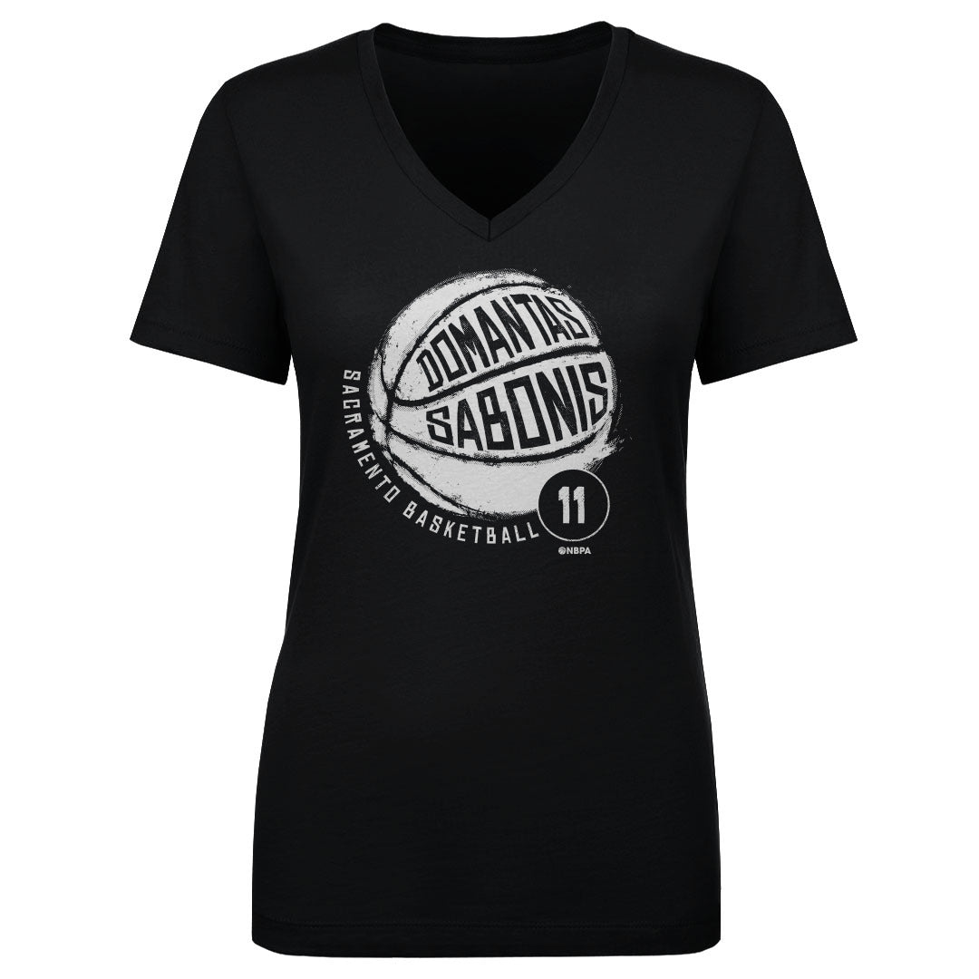 Domantas Sabonis Women&#39;s V-Neck T-Shirt | 500 LEVEL