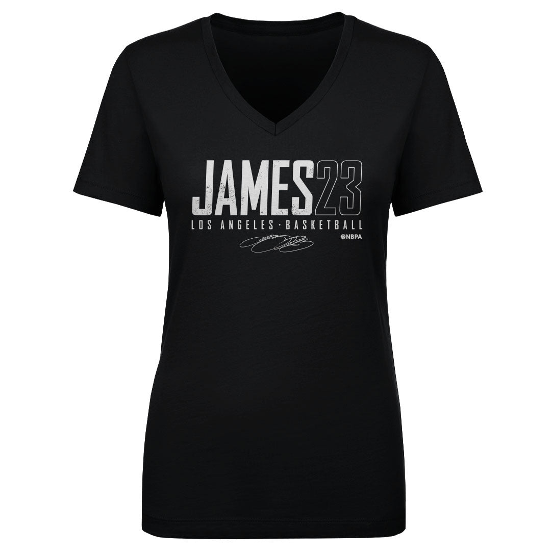 LeBron James Women&#39;s V-Neck T-Shirt | 500 LEVEL