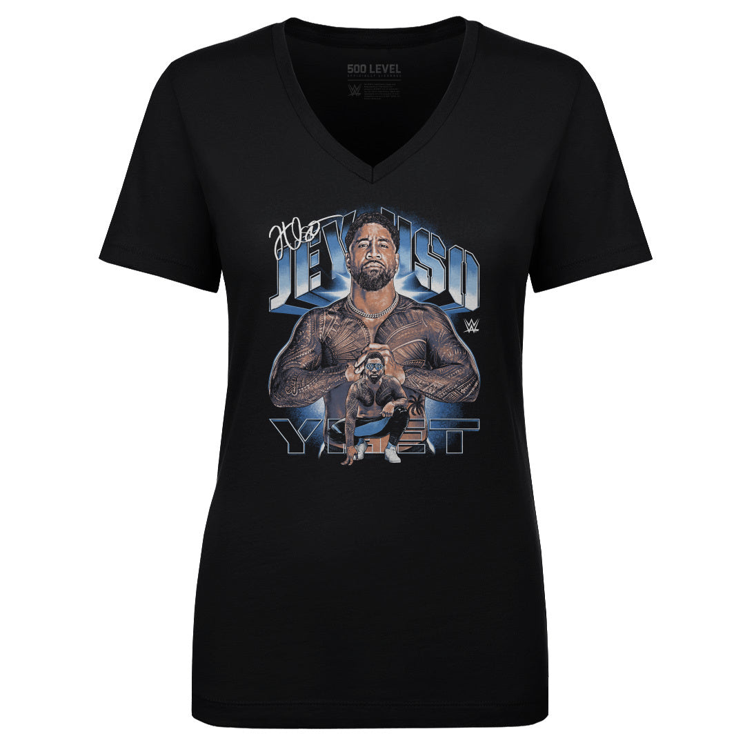 Jey Uso Women&#39;s V-Neck T-Shirt | 500 LEVEL