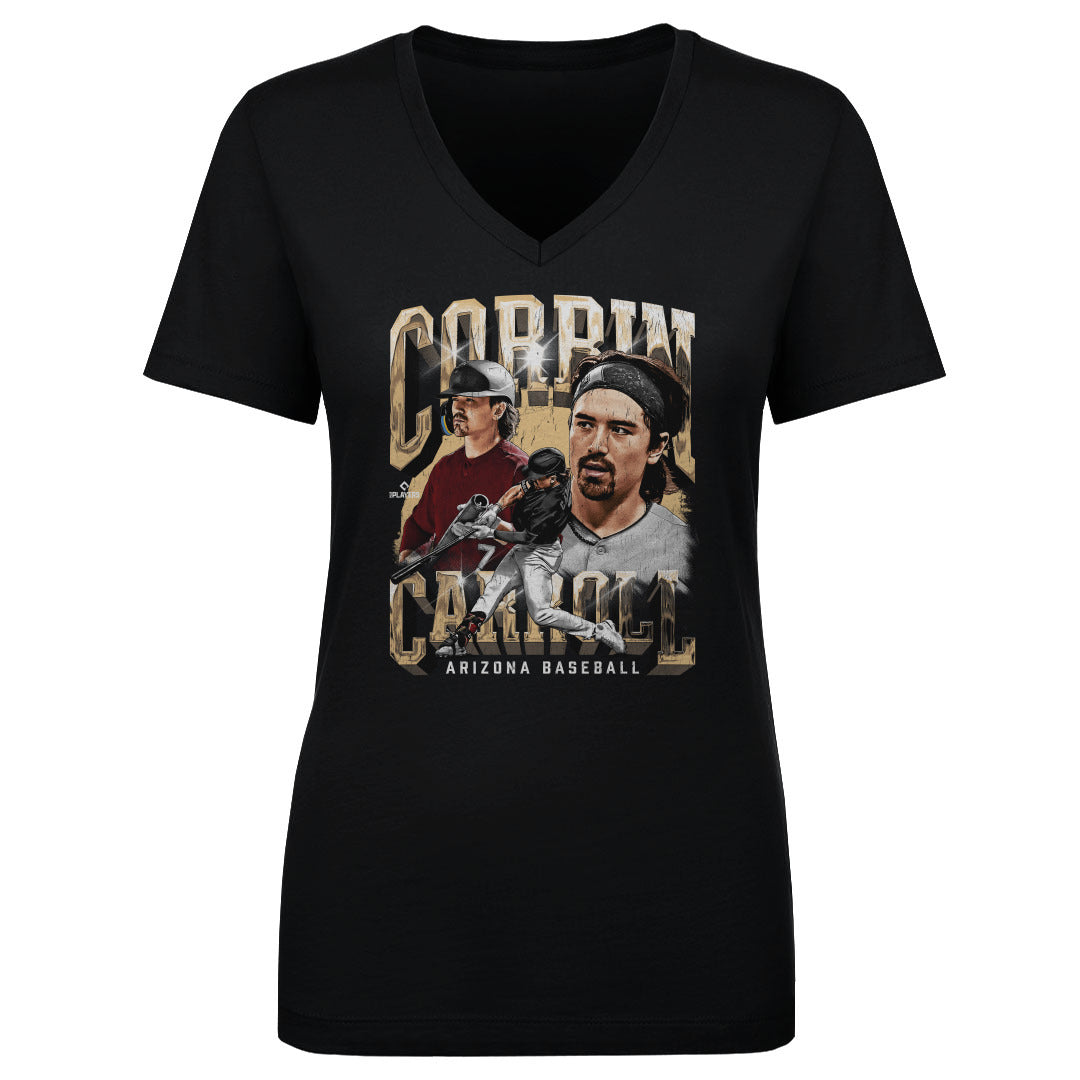 Corbin Carroll Women&#39;s V-Neck T-Shirt | 500 LEVEL