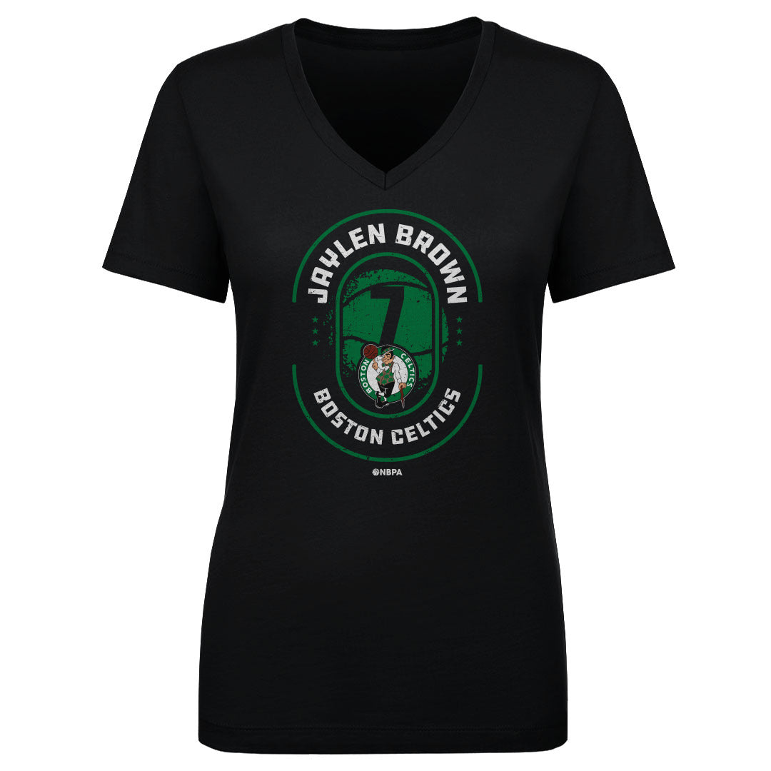 Jaylen Brown Women&#39;s V-Neck T-Shirt | 500 LEVEL