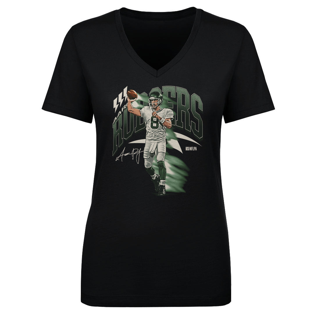 Aaron Rodgers Women&#39;s V-Neck T-Shirt | 500 LEVEL