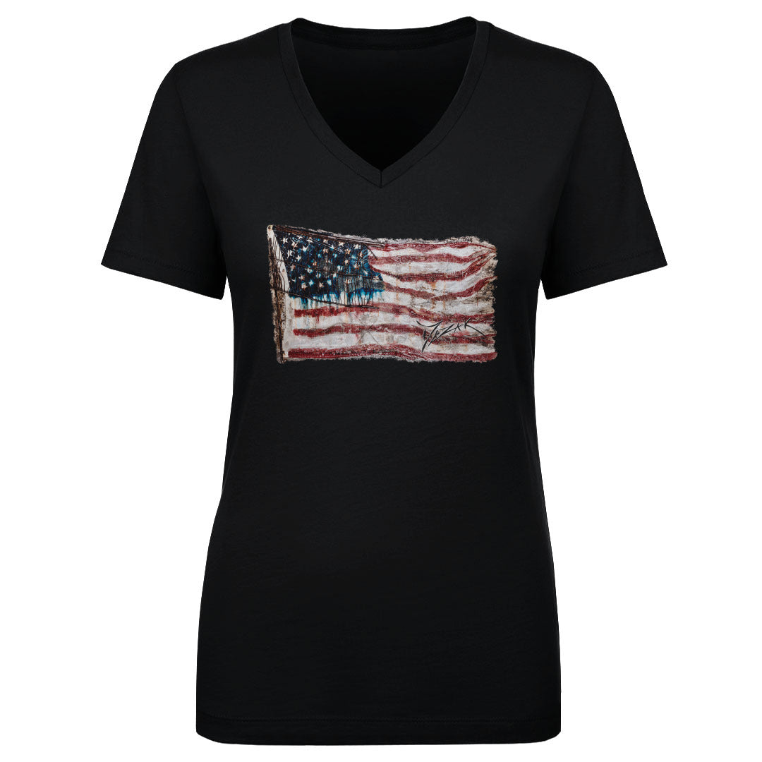 Mezak Art Women&#39;s V-Neck T-Shirt | 500 LEVEL