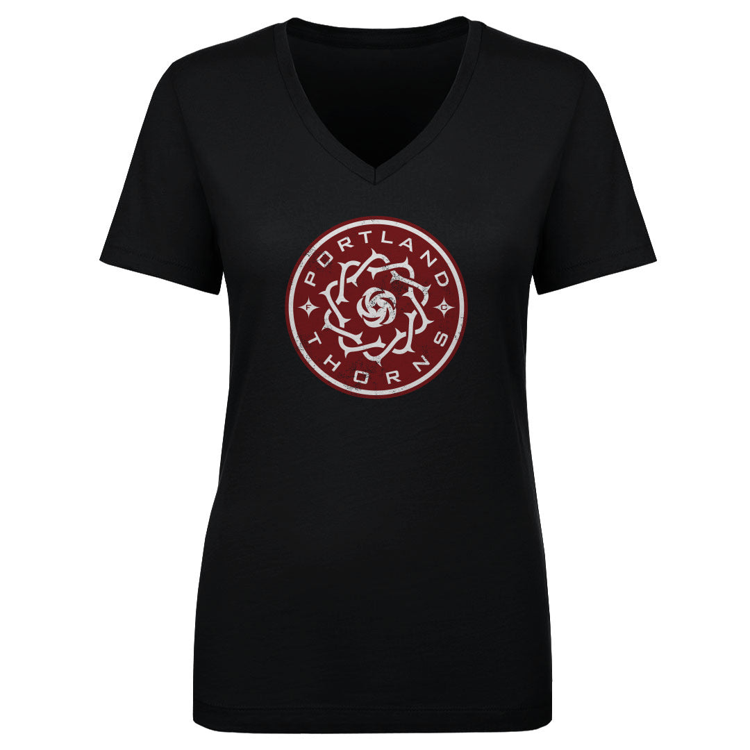 Portland Thorns FC Women&#39;s V-Neck T-Shirt | 500 LEVEL