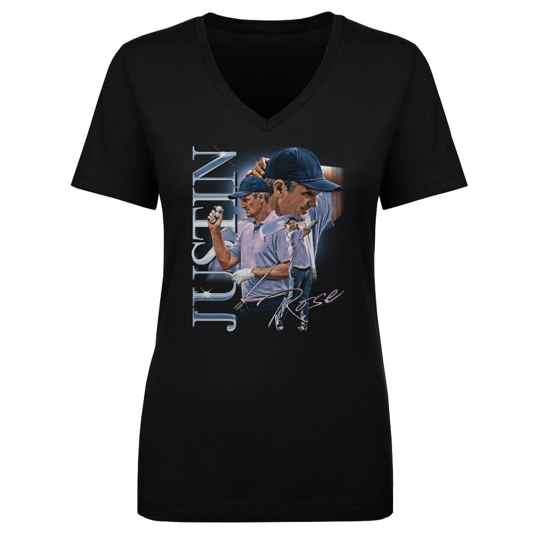 Justin Rose Women&#39;s V-Neck T-Shirt | 500 LEVEL