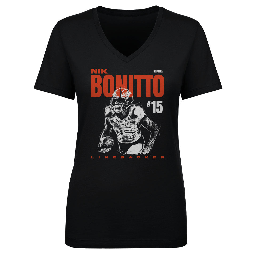 Nik Bonitto Women&#39;s V-Neck T-Shirt | 500 LEVEL