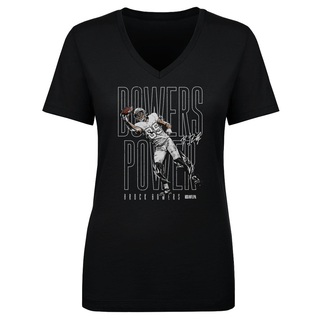 Brock Bowers Women&#39;s V-Neck T-Shirt | 500 LEVEL