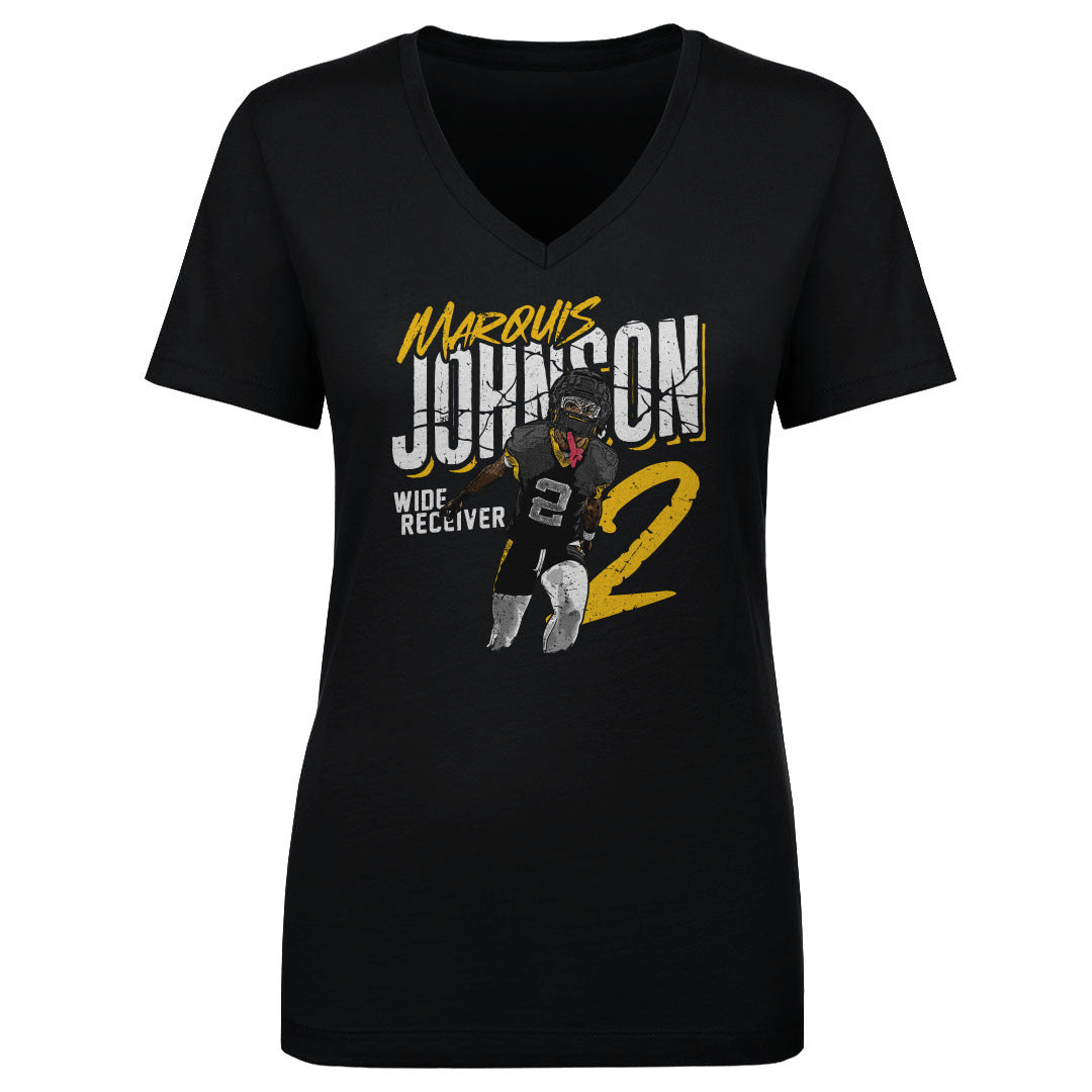 Marquis Johnson Women&#39;s V-Neck T-Shirt | 500 LEVEL