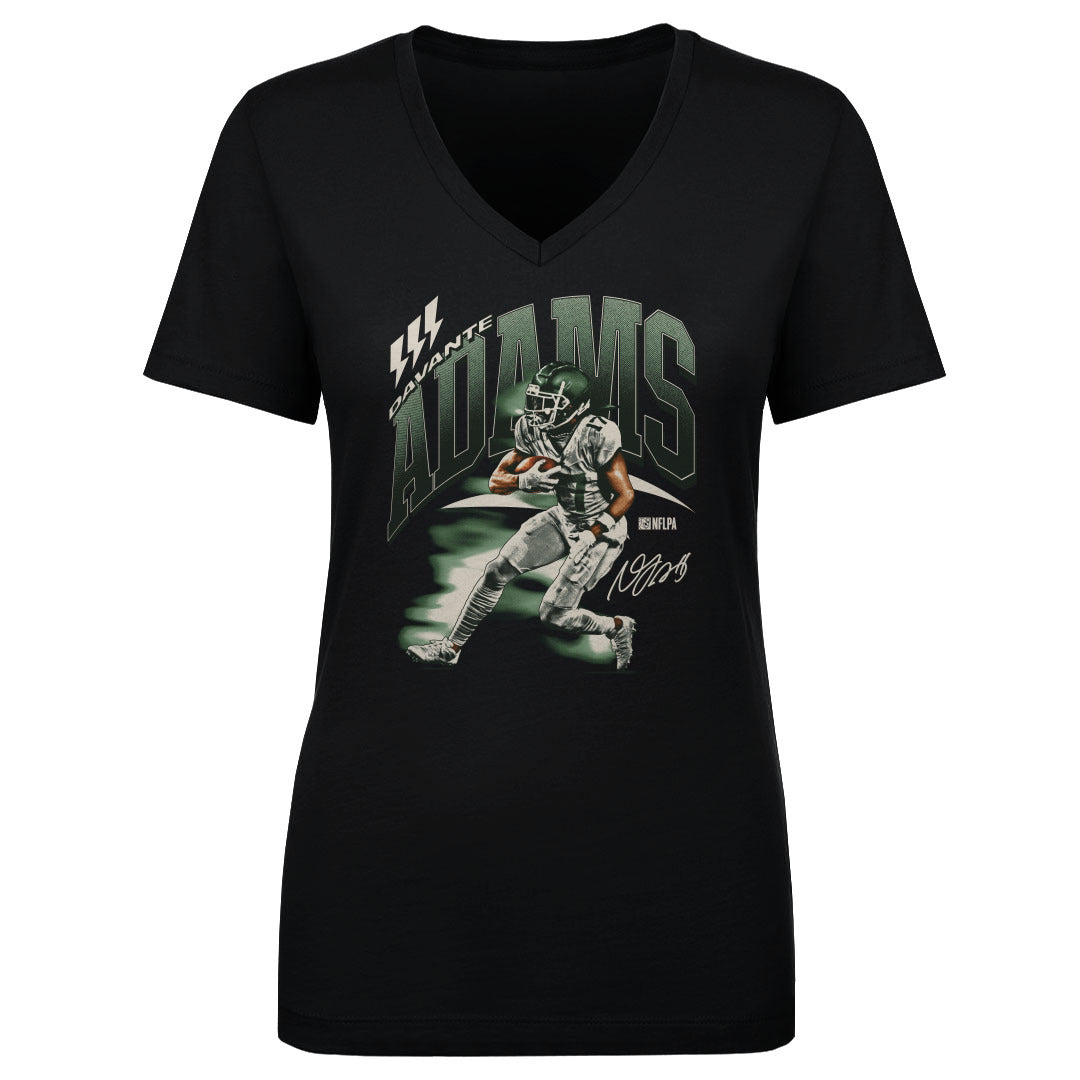 Davante Adams Women&#39;s V-Neck T-Shirt | 500 LEVEL