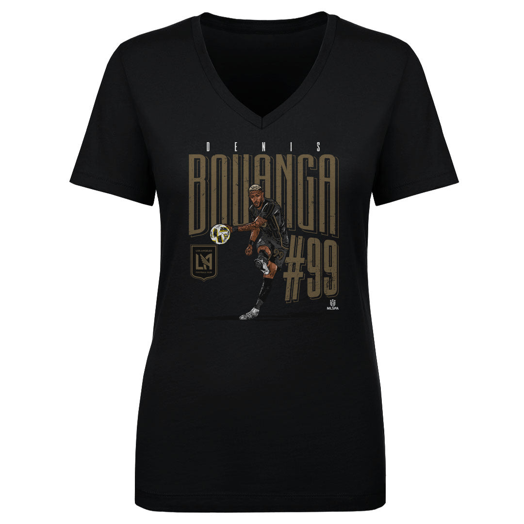 Denis Bouanga Women&#39;s V-Neck T-Shirt | 500 LEVEL