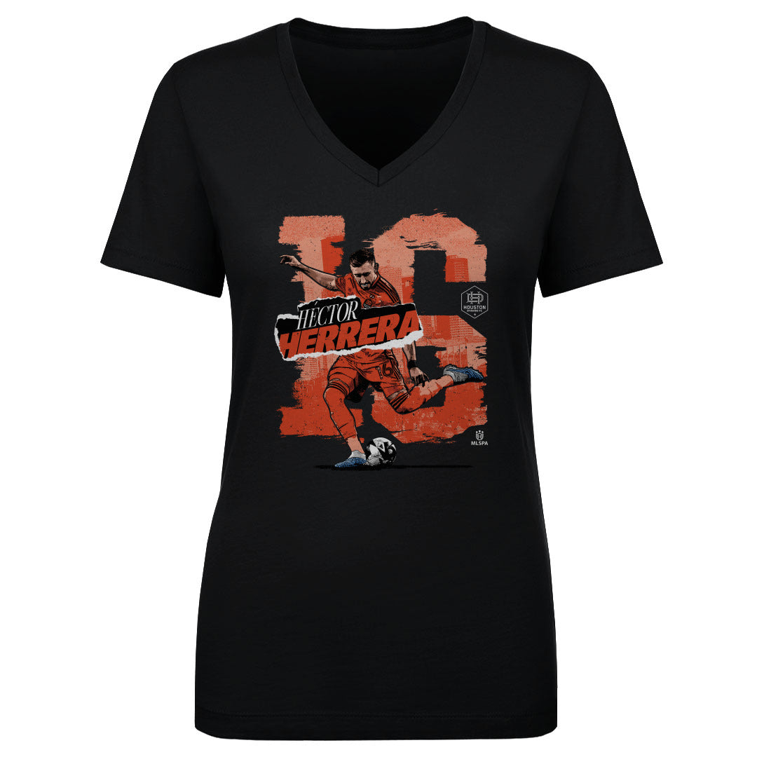 Hector Herrera Women&#39;s V-Neck T-Shirt | 500 LEVEL