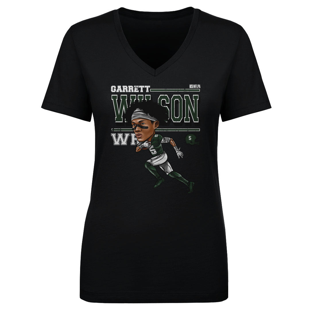 Garrett Wilson Women&#39;s V-Neck T-Shirt | 500 LEVEL