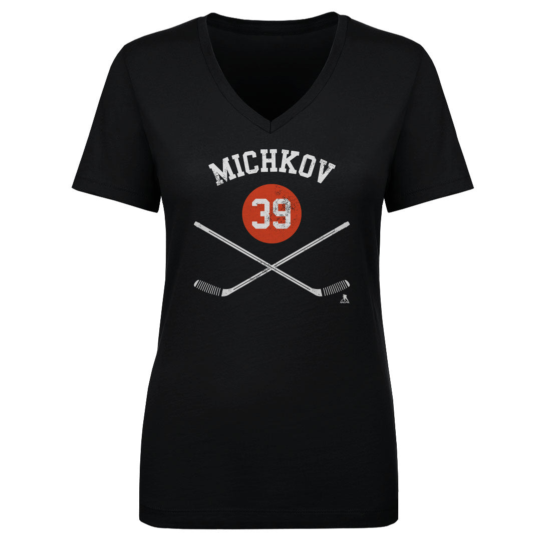 Matvei Michkov Women&#39;s V-Neck T-Shirt | 500 LEVEL