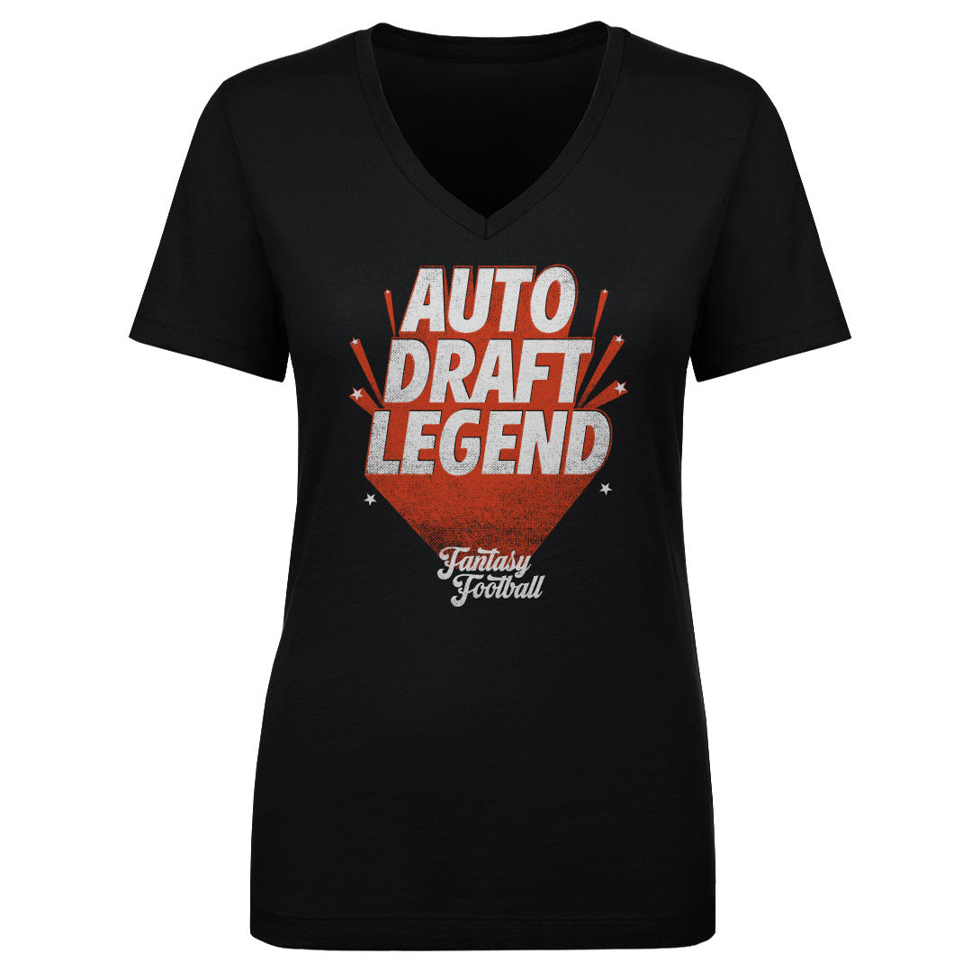 Fantasy Football Women&#39;s V-Neck T-Shirt | 500 LEVEL